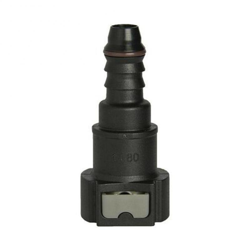 1pc Car Fuel Line Coupler Hose Connector ID8 7.89 9.89 11.8 Rubber Nylon Oil Line Pipe Adapter Disconnect Release Hose Connector