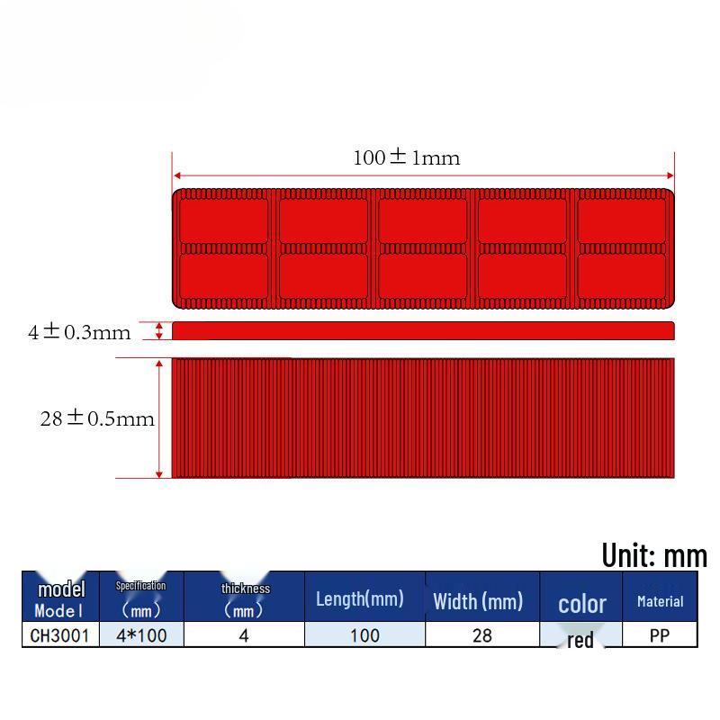 U-Shaped Plastic Flat Washer for Door and Window Installation - Horseshoe Home Decoration Tool, Australia