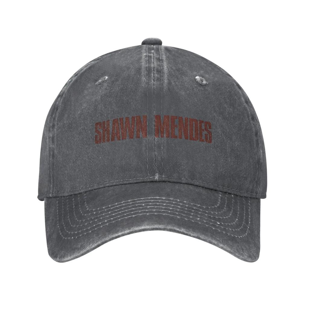 Shawn Mendes on The Road Again Tour Baseball Caps Unisex Style Distressed Washed Headwear 2025 Album Outdoor Activities Gift Hat