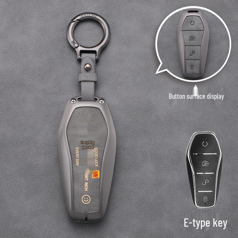 BYD Key Case for Han, Qin Plus DMI, Song Pro, Song L, Tang, Yuan, Destroyer 05, Seagull, Dolphin, Seal 06