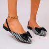 2025 Closed Toe Women's Sandals Summer Butterfly-knot Dress Color Matching Best Seller Elegant Comfortable High Heels