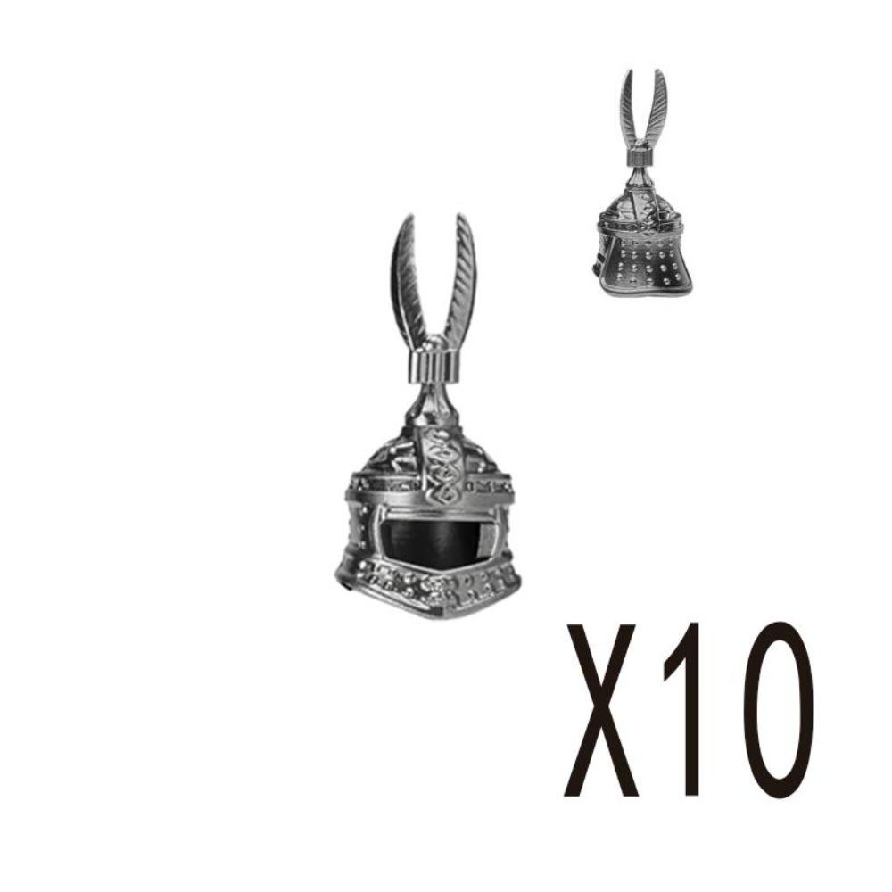 Medieval Building Blocks Weapons Figure Soldier Accessories Bow Spear Crossbow Axe Helmet Shoulder Armor Brick Gift Toy DIY X011