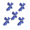 5Pcs Nail Ornaments Faux Pearl Design No Odor Attractive Exquisite Decorative 3D Bow-knot Art Tips Gift for Female