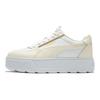 Puma Karmen Re Non-Slip Shock Absorption Wear-Resistant Low-Top Skate Shoes Women Sneakers White 387212-08