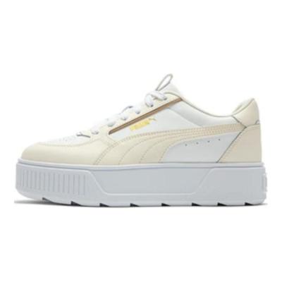 Karmen Re Non-Slip Shock Absorption Wear-Resistant Low-Top Skate Shoes Women Sneakers White 387212-08