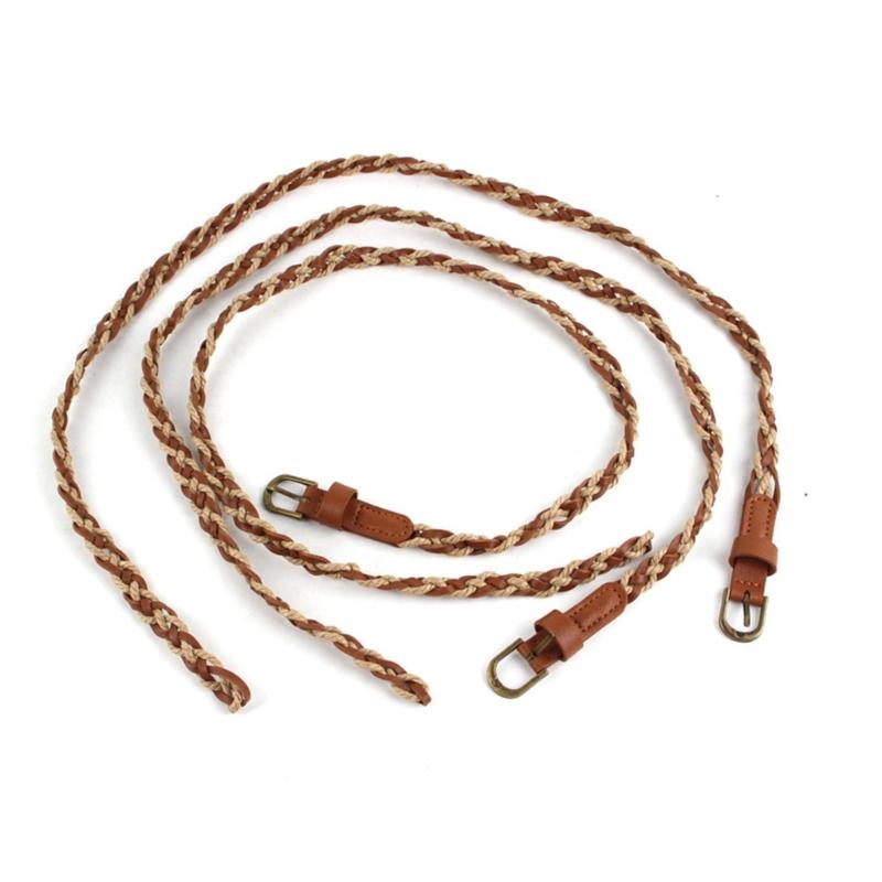 Crochet Hat Band for Women Men Vacation Theme Sun Hat Belt Adjustable for Ethnic Beach Straw Hat Decorative Accessories