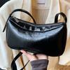 South Korea's Niche New Fashion Underarm Bag 2025 Spring Leather Simple and Versatile Commuter One-shoulder Cross-body Bag for Women
