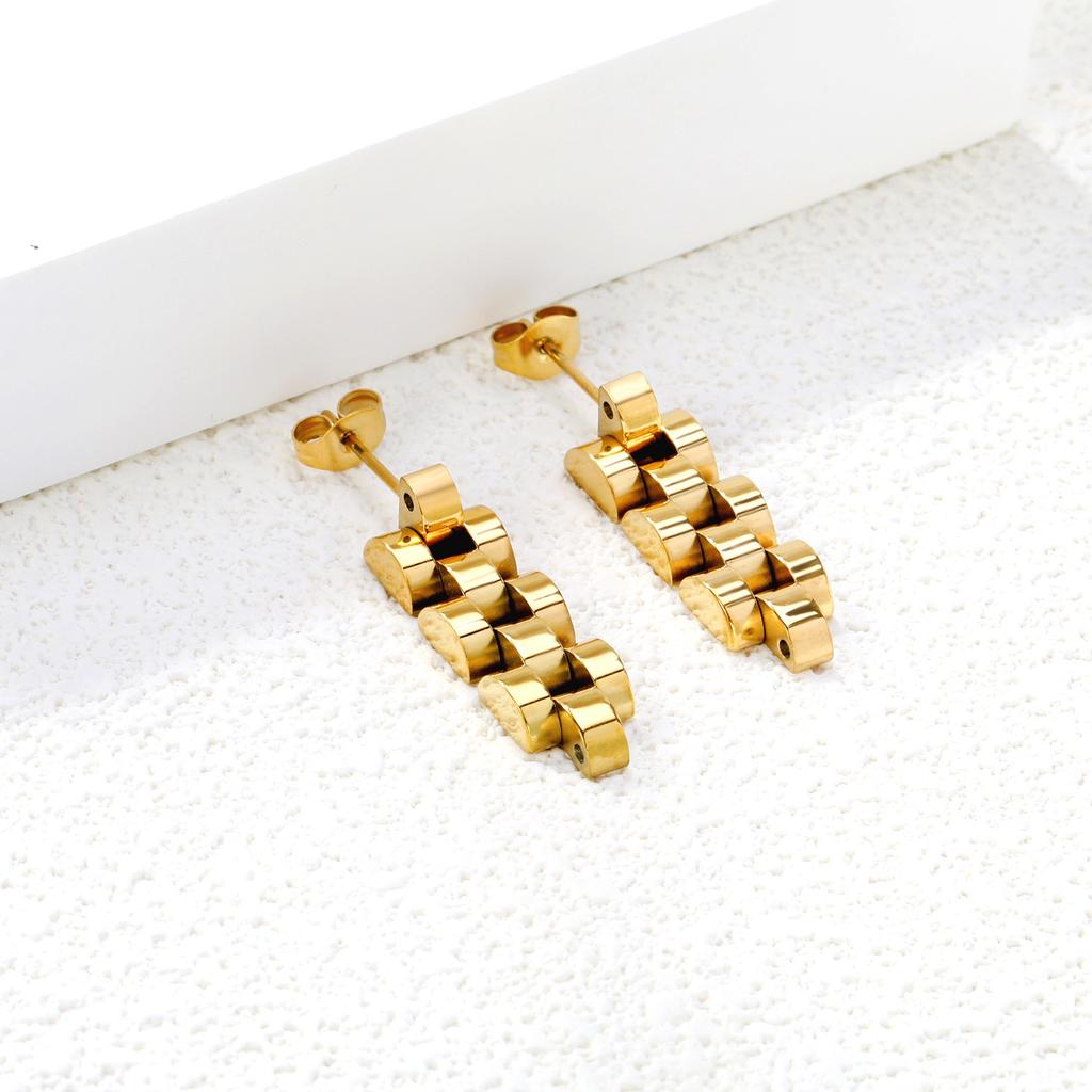 Minimalist Snake Ear Cuff Gold Jewelry Elegant Studs Fashion Earring for Women