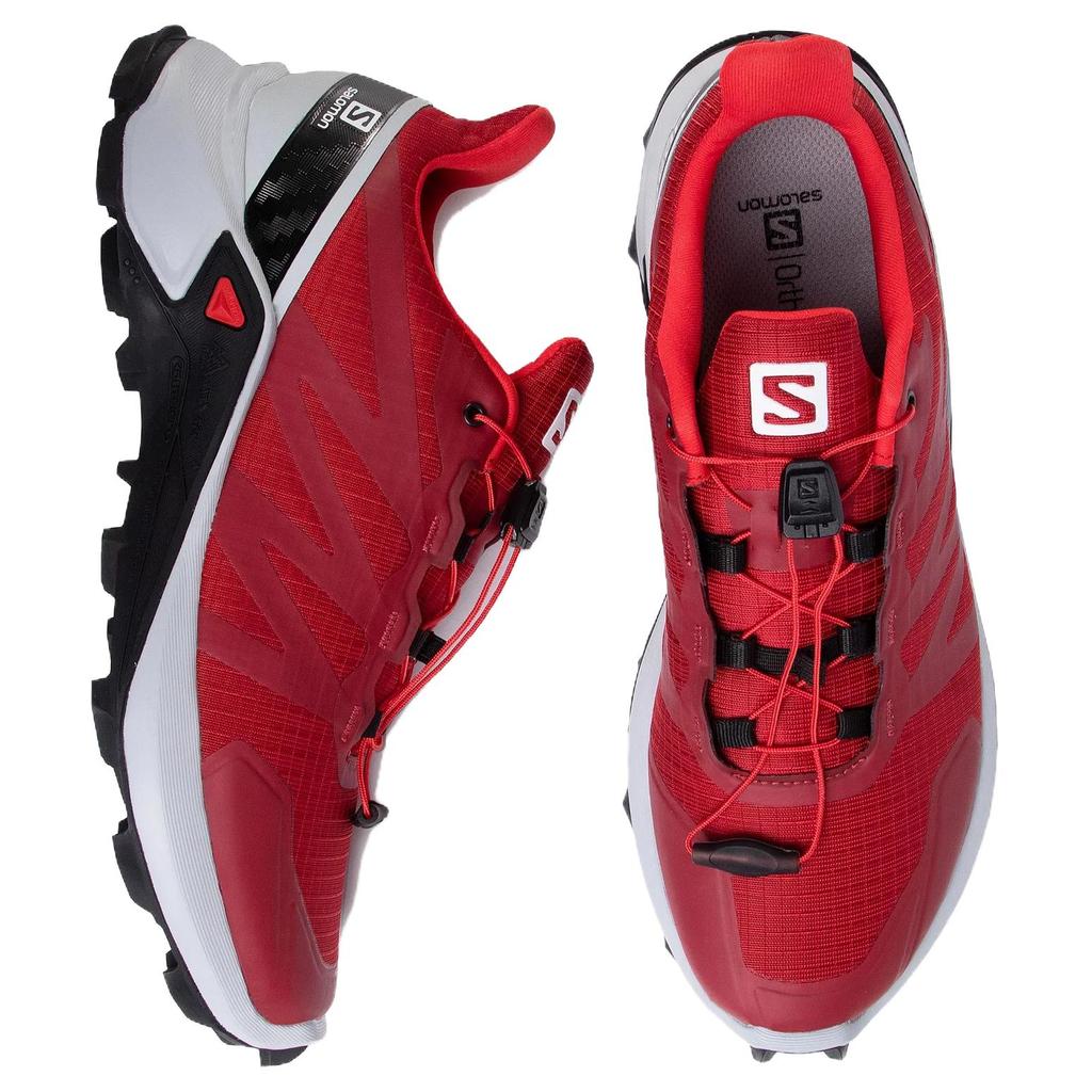 SALOMON Trail Running Shoes Men's Red L40930100