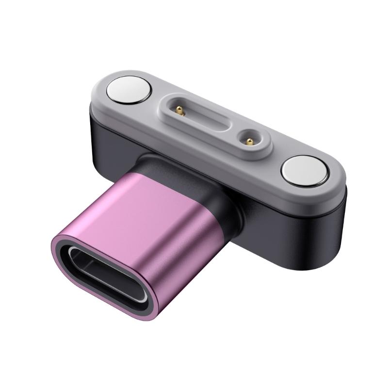 

Адаптер для умных часов с быстрой зарядкой, материал сплав, магнитное соединение, универсальная совместимость для детских часов 7/4/4X розовый