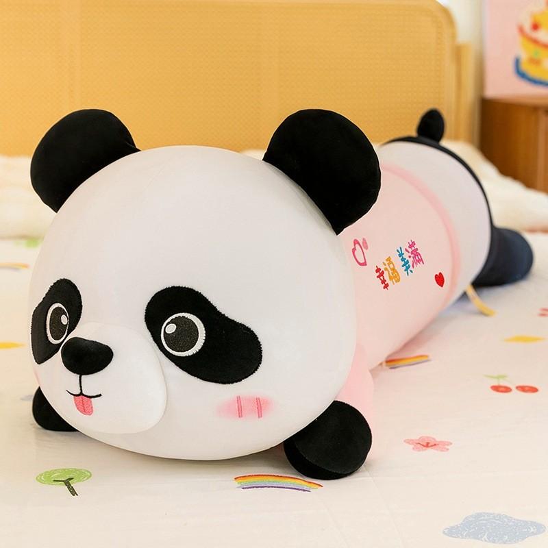 Doll Plush Panda Sleeping Buddy Birthday Gift Pillow Cartoon Decoration Bedroom