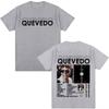 Rapper QUEVEDO Buenas Noches T-shirt Men Women Clothing Cotton Casual Oversized T-shirts Fashion Hip Hop Short Sleeve T Shirt