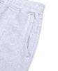 FALLETT Wide Pintuck Jogger Pants Light Gray