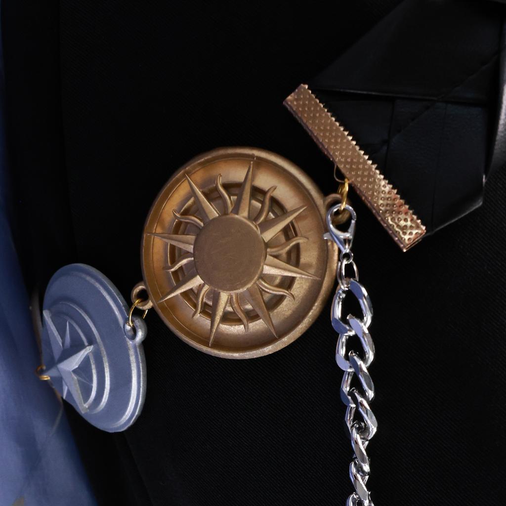 Spiel Zenless Zone Zero Hugo Vlad Cosplay Kostüm Perücke Anime Komplettset Uniform Kleid Outfit Schuluniform Requisite