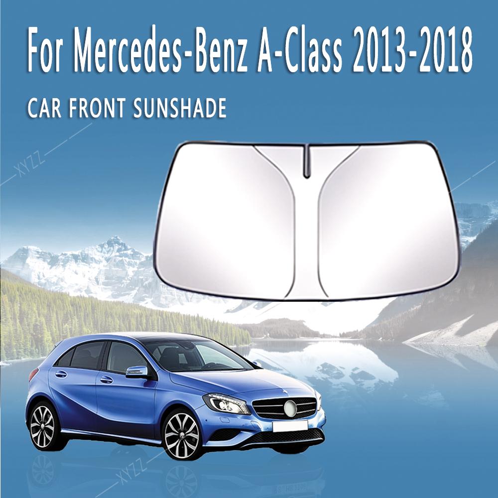 Parasole Anteriore per Parabrezza Auto Isolamento Termico Parasole per Mercedes-Benz Classe A W176 2013~2018 Raffreddamento Estivo Accessori Auto
