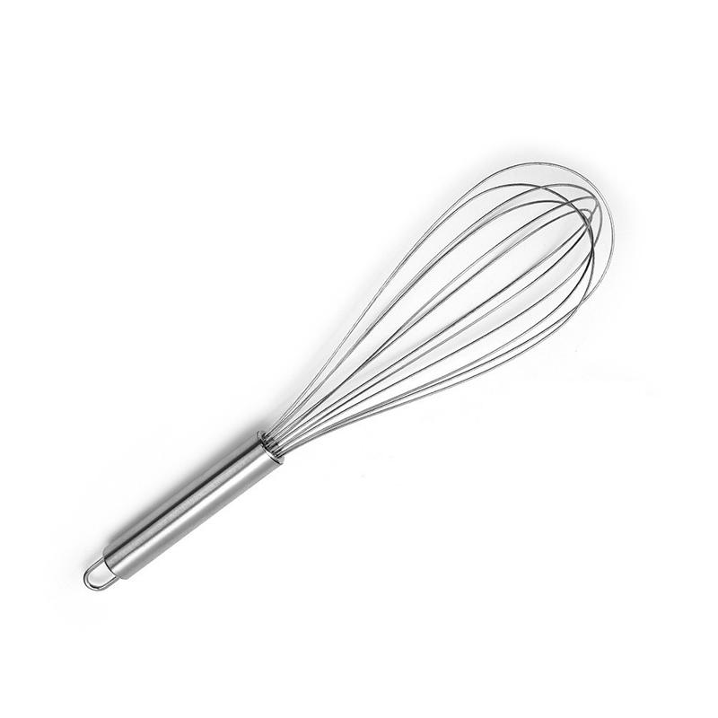 Stainless Steel Mini Whisk Kitchen Cuisine Manual Egg Beater Kitchen Kitchen Whips and Mixer 6 Wire Manual Frother Mini Whip