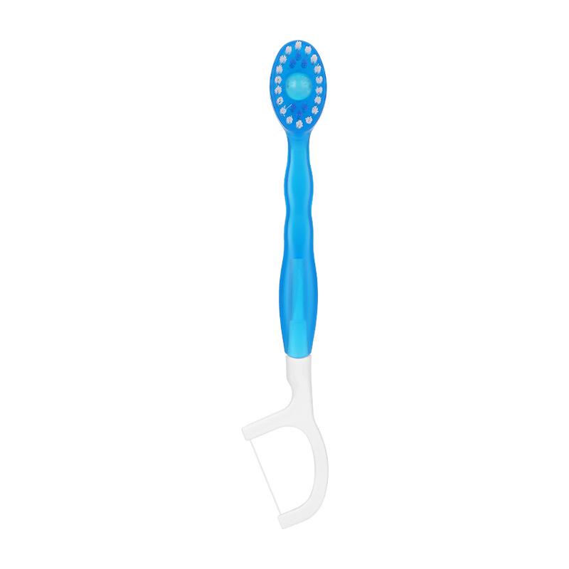 Mini Burst Portable No-Rinse 10-Pc Soft Bristle Travel Toothbrush Set
