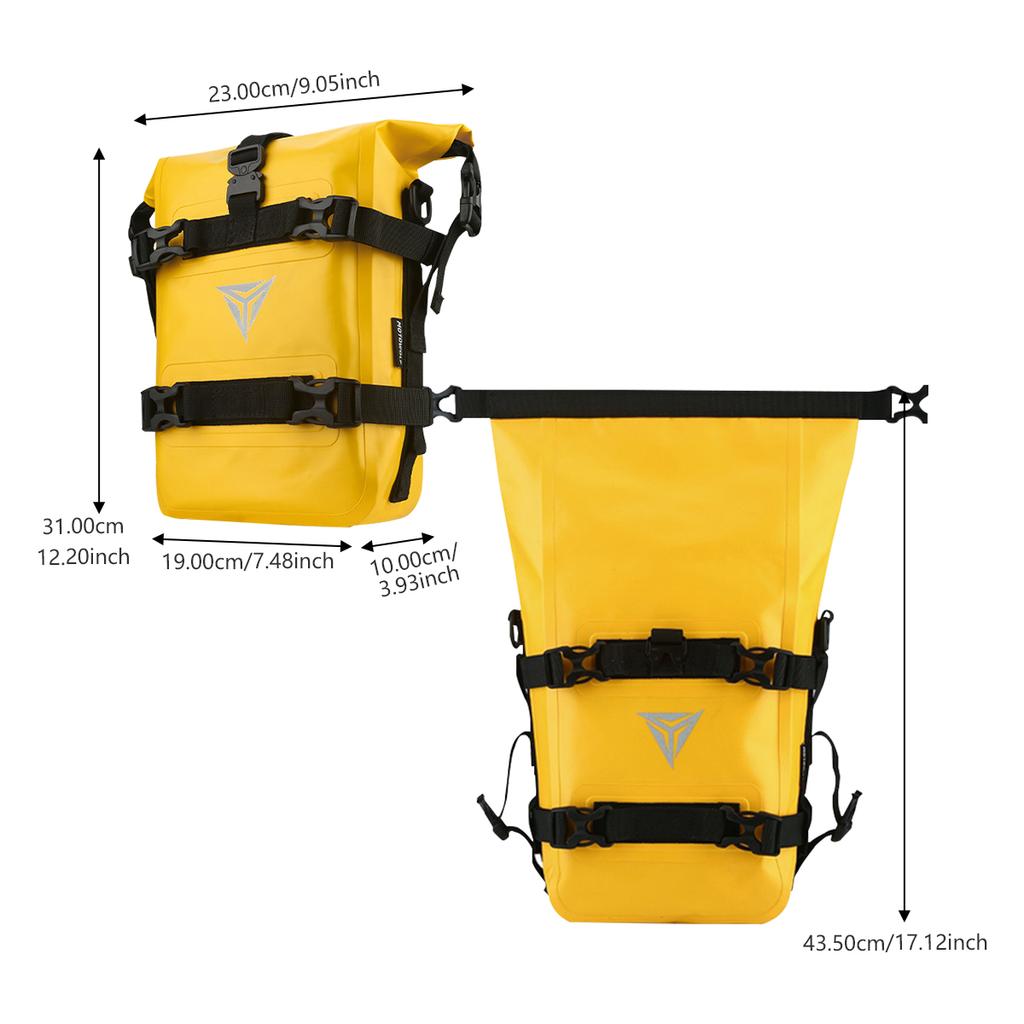 For BMW R1200GS R1250GS ADV For HONDA NC750X CB500X Motorcycle Frame Crash Bars Waterproof Bag Bumper Repair Tool Placement Bag