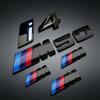 Car Rear Tailgate Letter Badge Sticker, Trunk Emblem Decal Auto Exterior Decor Styling Accessories Fit for BMW IX3 I4 I7 M50 M60 yf2