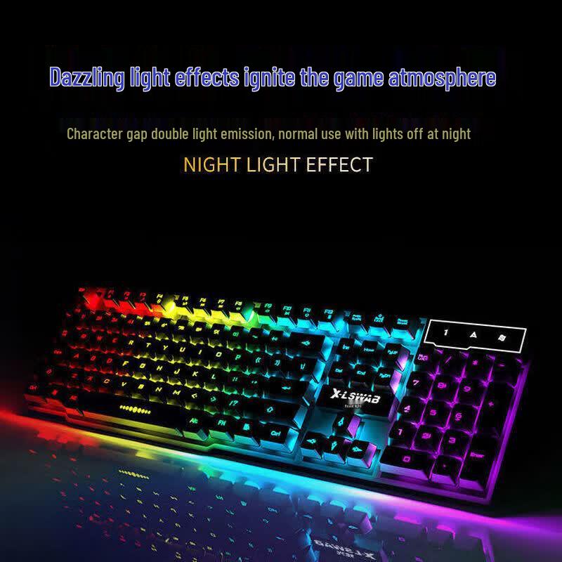 EWEADN GX30 Mechanical Feel Gaming Keyboard
