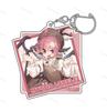 Game anime Touhou Project Acrylic keychain Collecting accessories Cartoon pendant Festival gifts for friends fans