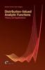The Distribution-Valued Analytic Functions - Theory and Applications Book