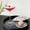2Pcs Japanese Style Margarita Glasses Cup Handmade Classic Goblet Simple Cocktail Glass Cup Martini Glasses Cups Kitchen Tools