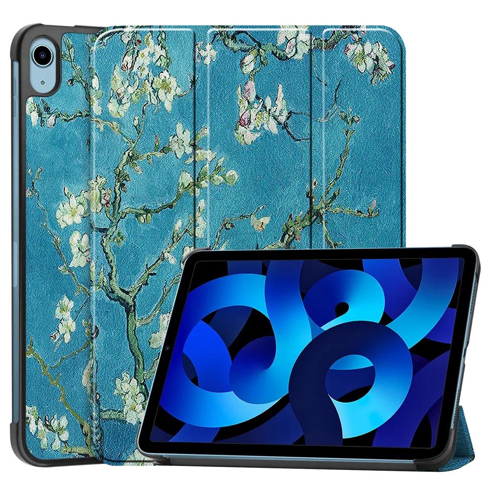 Case For Apple iPad 10th 2022 10.9 Inch PU Flip Stand Cover For Apple iPad 10th 2022 10.9 Inch Tablet Case Funda