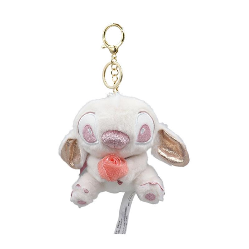 

Adorable Rose Party Stitch Plush Toy Bag Accessory Gift Soft Pp Cotton