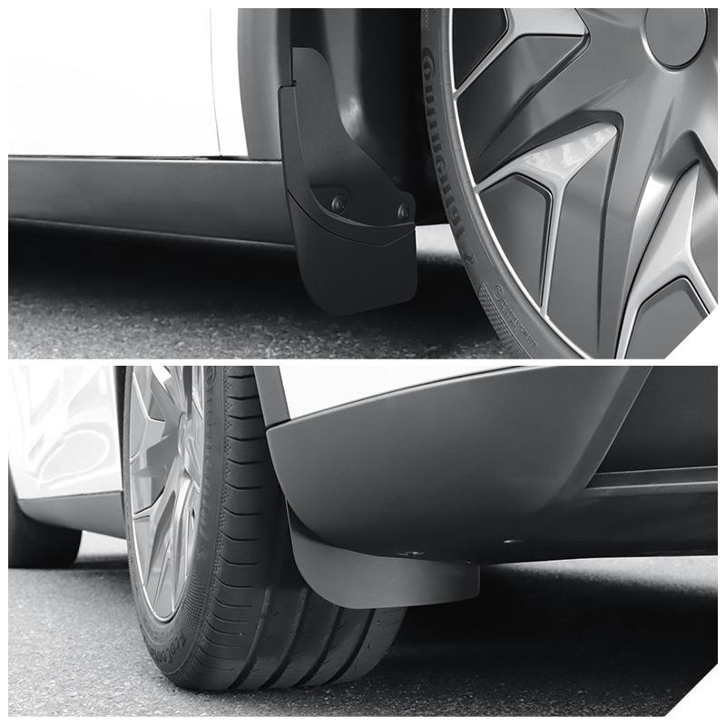 Fender For Tesla Model YL 2026 Mud Flaps Splash Guard Flap 6-Seater YL Fenders Anti-Snow Anti-Sand Front Rear TPE Car Protection