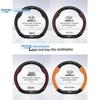 Geely Xingrui L Carbon Fiber Steering Wheel Cover, Sweat-Absorbent, Ultra-Thin, All-Season, Fits Models 21-24