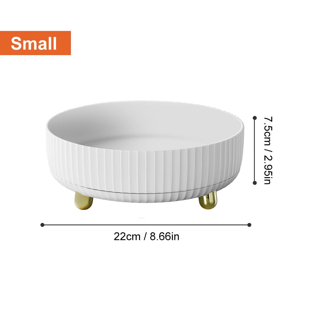 1PCS Cosmetic Perfume Organizer, 360° Rotating Cosmetic Organizer, Large Capacity Cosmetic Organizer for Living Room Bedroom.