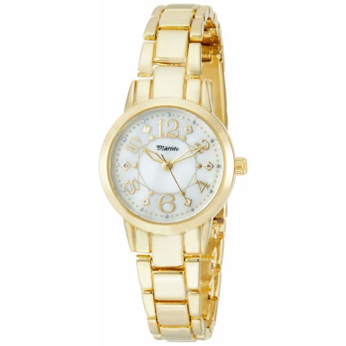 

Fieldwork Analog Watch, Fieldwork, Cage, Metal Band, Nickel-Free, Gold, FSC142-2, Women s