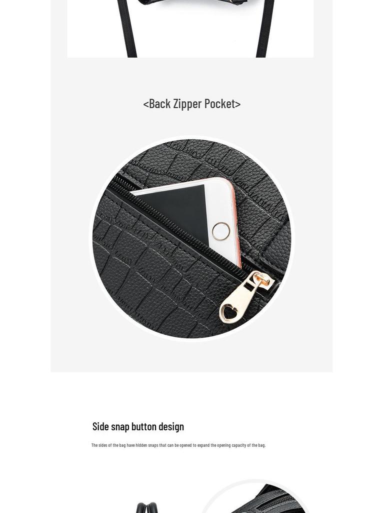 Nouveau Sac à Main Mode Style Coréen 2025: Sac bandoulière simple pour femmes d'âge mûr