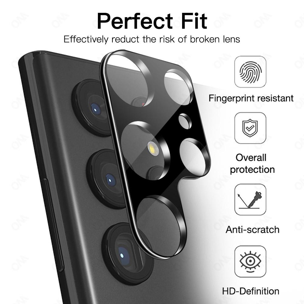 Camera Lens Protector for Samsung Galaxy S25 S24 S23 S22 S21 Ultra Plus FE Back Camera Tempered Glass Protection Accessories 4