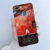 For Honor 9 Lite LLD-L21 LLD-L31 Phone Case Flower Girl Design Soft Silicone TPU Back Housing for Honor 9 STF-L09 STF-AL10 Cover