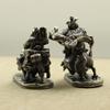 Cartoon Desktop Copper Soldier Decoration Ornaments Retro Dwarf Legionnaire Cavalry Model Figure Toys