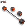 Motorcycle Accessories Front & Rear Axle Fork Crash Sliders Wheel Protector Fit For duke390 2024 2025