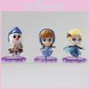 Elsa Olaf Frozen Pvc Model Set Collectible Figures Children Playroom Decor