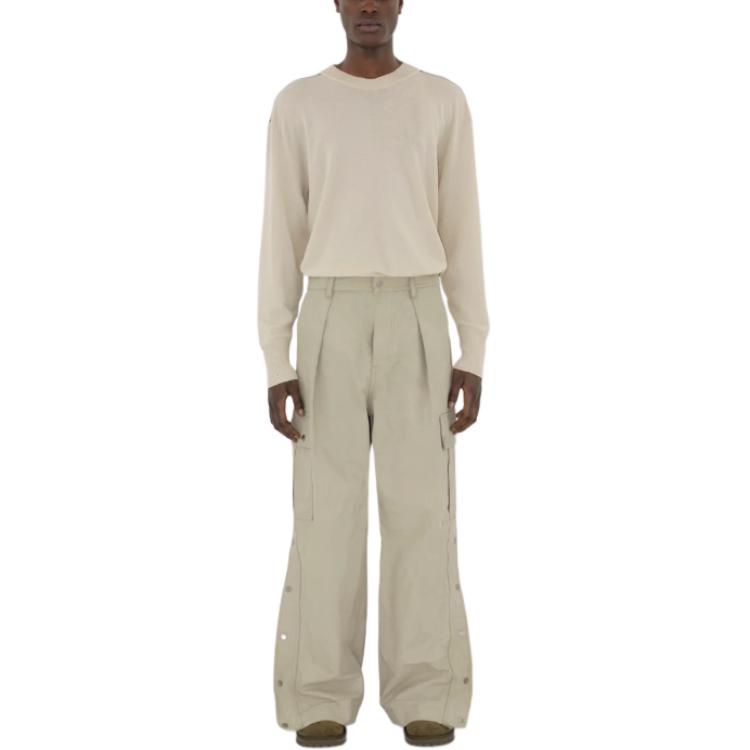 Burberry wide-leg cotton cargo trousers 80914741