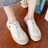 Girl Shoes Canvas Shoes New Women's  Spring Little White Shoes Flat Bottom Board Shoes Lazy Shoes