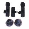 Premium Sound K9 Wireless Lavalier Mic for Reliable Audio Video Recording on Mobile Platforms