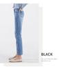 Petite Light Blue High Waist Straight Leg Cigarette Jeans for Women - Slimming Eight/Nine Length (Spring/Summer 2024)