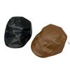 Pu leather black beret women's summer personality retro British reverse wearing forward cap autumn and winter painter hat