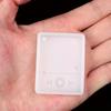 1PC High-Gloss Epoxy Resin Keychain Mold - Rectangular Silicone Casting Mould for DIY Jewelry and Crafts