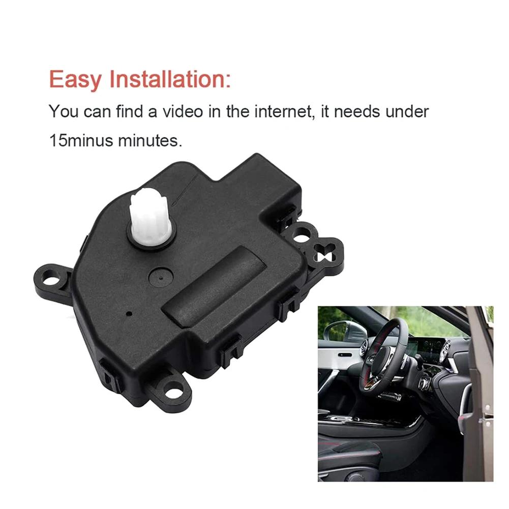 HVAC Heater Blend Air Door Actuator Heater Controls BE8Z19E616A 604-251 for Ford Fiesta 2011 2012 2013 2014 2015 2016 2017 2018