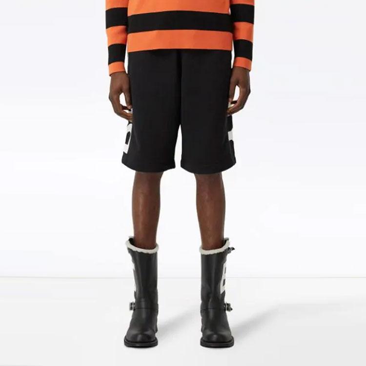 Burberry Fawnley Logo Print Track Shorts 80341601
