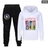 KATSEYE Retro Clothes Kids Fashion Beautiful Chaos Hoodie Pants 2pcs Set Toldder Girls Outfits Boys Tracksuits Children's Sets