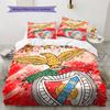 SL Benfica Football Club  Pattern Bedding Quilt Set  Home Decoration  Gift (1 * duvet cover + 2 * pillowcase  without core)