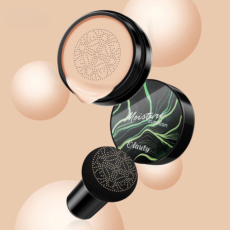 CC krém s houbovou hlavičkou, vzduchový polštář, přírodní hydratační make-up, korektor, bělicí krém, kontrola mastnoty, make-up, kosmetika, BB krém